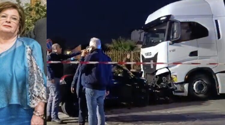 Scontro auto-tir in pieno centro urbano a Comiso, muore Maria Lucia Inghilterra