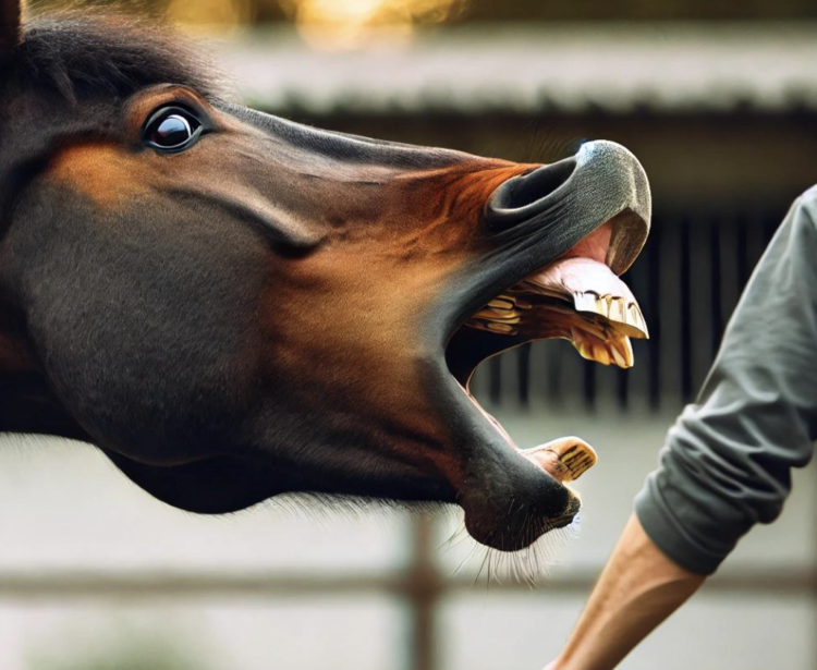 Donnalucata, morso a un braccio da uno dei suoi cavalli: finisce in ospedale
