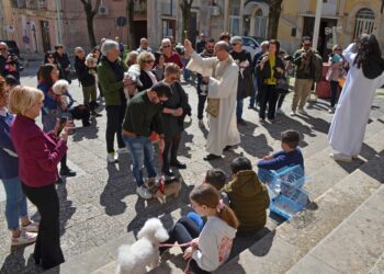 San Giuseppe a Ragusa, questa mattina la benedizione degli animali