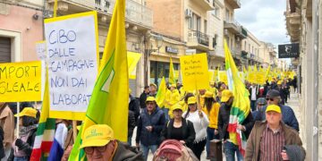 A Vittoria la mobilitazione degli agricoltori Coldiretti per lo sviluppo del territorio