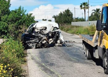 Vittoria, gravissimo incidente questa mattina ad Alcerito: è intervenuto l’elisoccorso