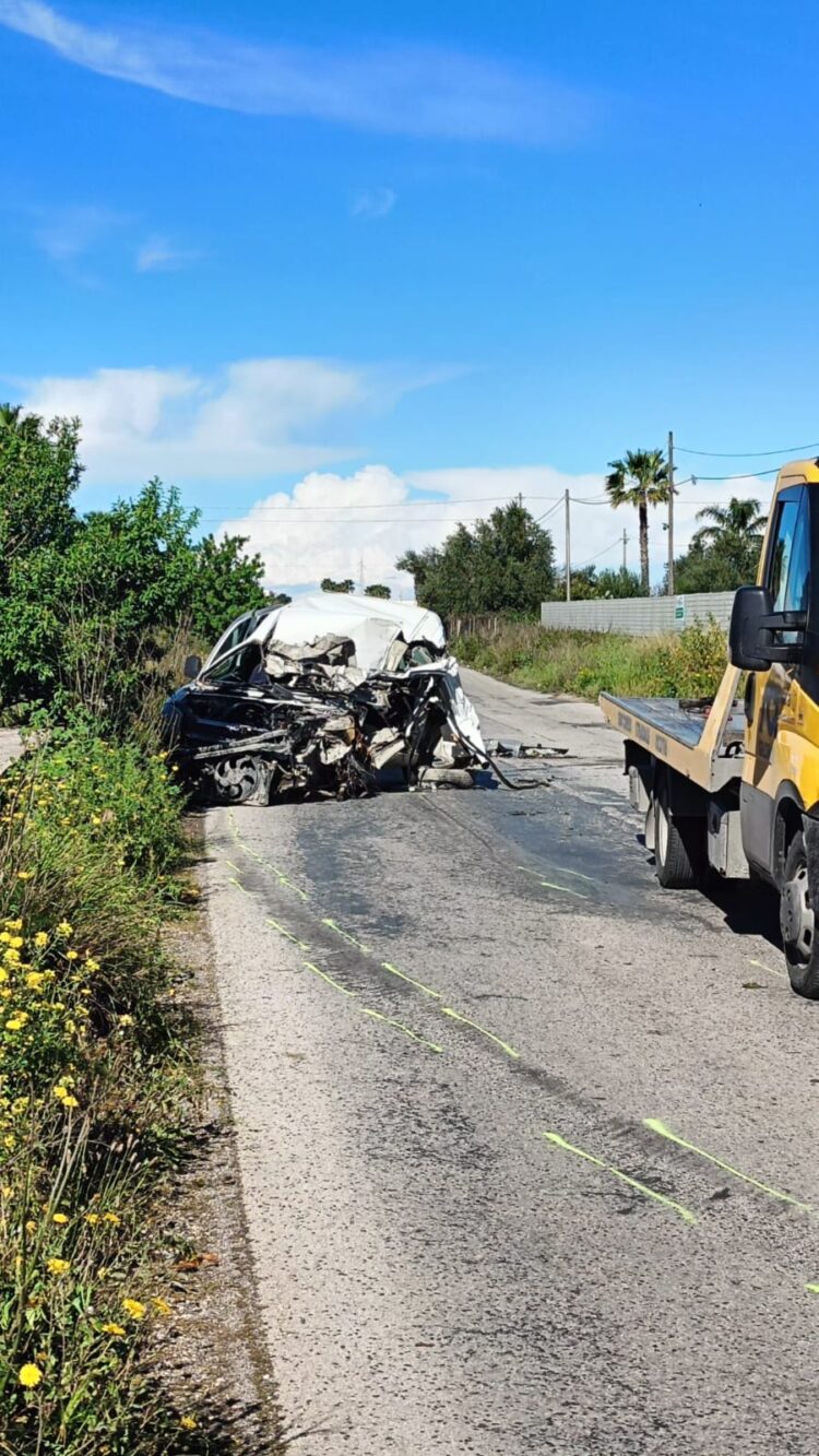 Vittoria, gravissimo incidente questa mattina ad Alcerito: è intervenuto l’elisoccorso