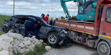 Grave incidente tra Modica e Ragusa in contrada Bussello, una persona in gravi condizioni. E’ intervenuto l’elisoccorso