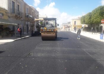 Ispica, in fase di ripavimentazione via Duca degli Abruzzi