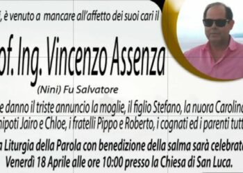 Modica piange la scomparsa dell’ingegnere Vincenzo Assenza: è rimasto vittima di un malore