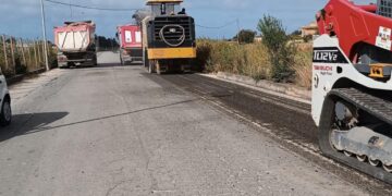 Santa Croce, iniziata la ripavimentazione stradale della circonvallazione Canestanco