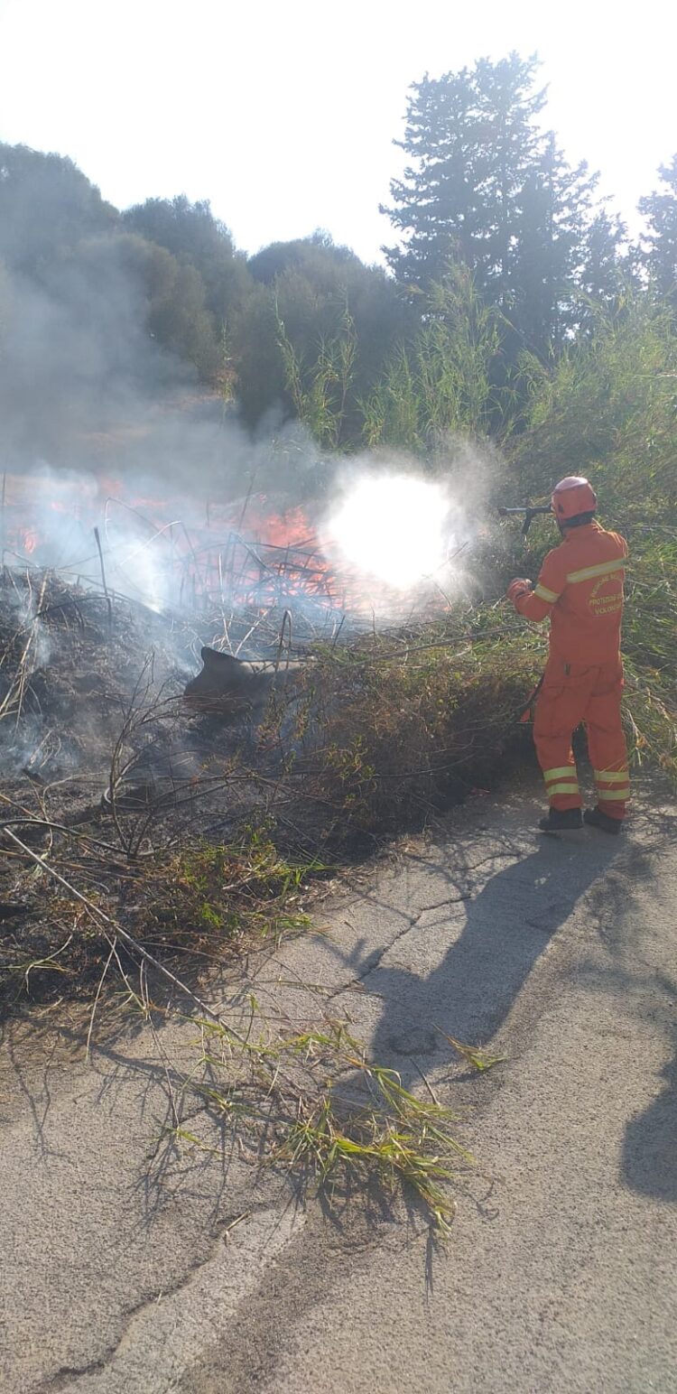 Giarratana, inizia la stagione degli incendi
