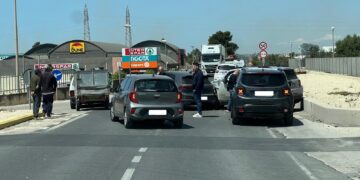 Incidente stradale sulla Vittoria-Comiso con carambola di auto