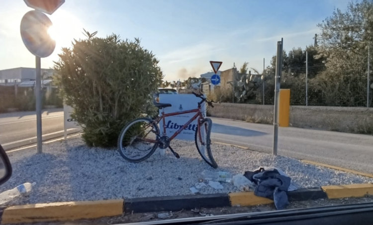 Vittoria, ciclista investito da un’auto a un incrocio: trasferito in ospedale a Ragusa