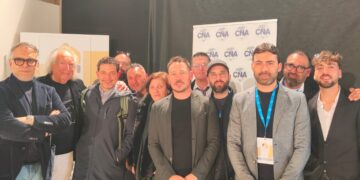 Una folta delegazione di rappresentanti di imprese operanti nel settore marmi e lapidei di pregio del Ragusano in missione a Trapani