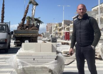 Scoglitti, in fase di ultimazione i lavori per il completamento del secondo stralcio del lungomare Riviera Lanterna