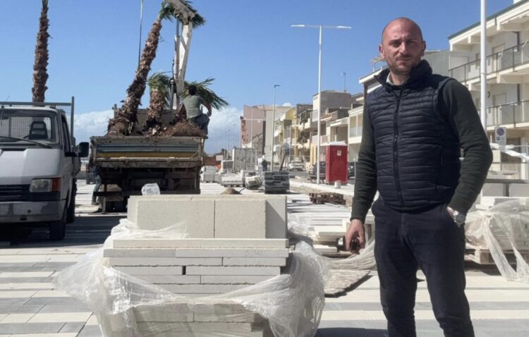 Scoglitti, in fase di ultimazione i lavori per il completamento del secondo stralcio del lungomare Riviera Lanterna