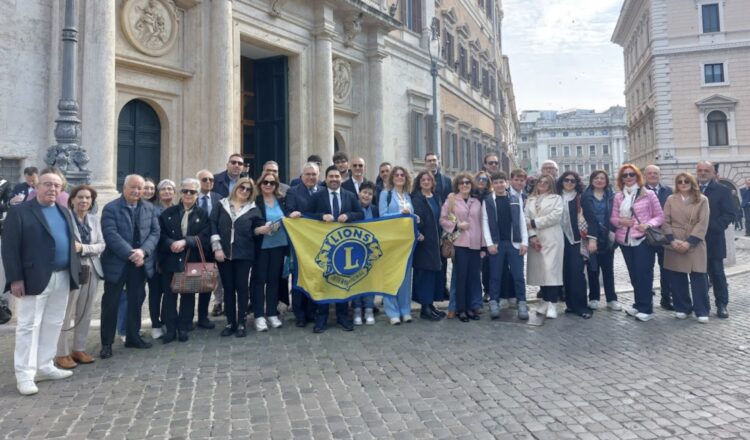 Modica, il Lions club in visita a palazzo Montecitorio