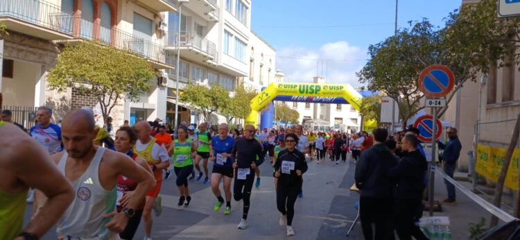 Ragusa, mattina movimentata con il Vivicittà