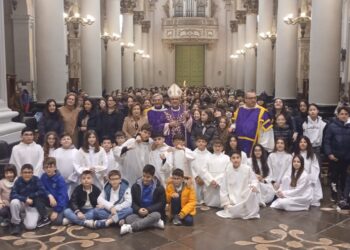 Ragusa, questa mattina in cattedrale precetto pasquale per studenti e docenti del Comprensivo Crispi-Battisti-Vetri
