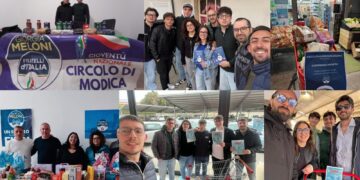 Pasqua solidale, riuscita l’iniziativa promossa a livello provinciale da Gioventù nazionale