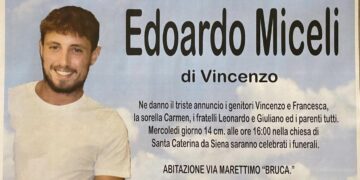 Scicli: sono previsti per oggi pomeriggio i funerali di Edoardo Miceli