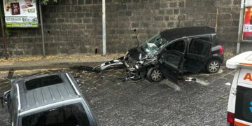 Scontro tra un’auto e un fuoristrada, grave un ragazzo di 15 anni