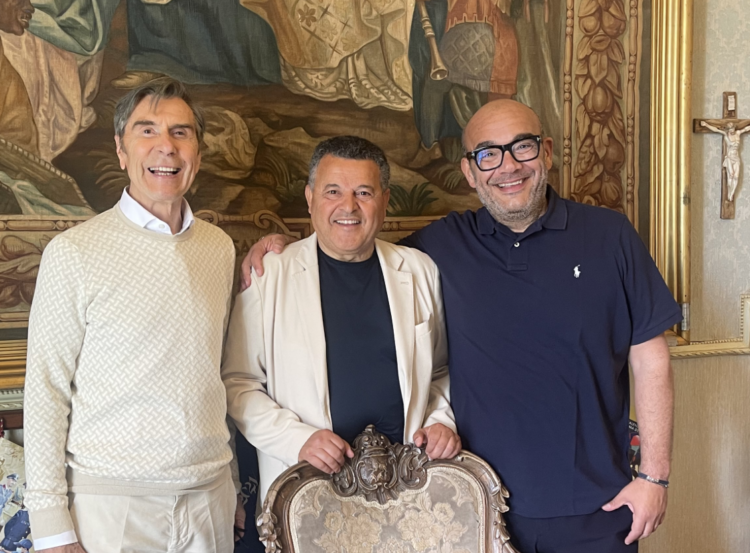 Scicli, l’ex ds del Milan Braida in visita alla città