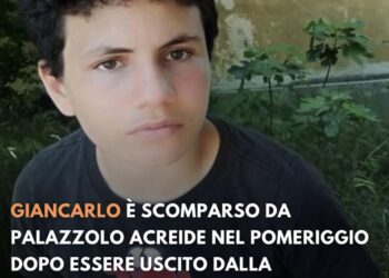 Palazzolo Acreide, è scomparso Giancarlo. La mamma chiede aiuto: “Sto impazzendo”