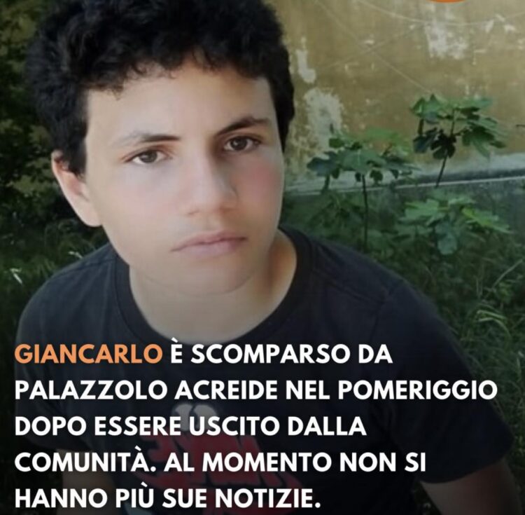 Palazzolo Acreide, è scomparso Giancarlo. La mamma chiede aiuto: “Sto impazzendo”