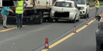 Incidente sulla Rg-Ct, traffico paralizzato all’altezza di Villa Gerosa