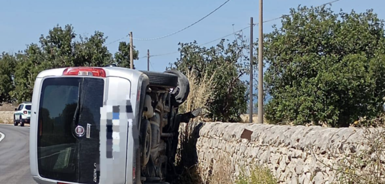 Donnafugata, incidente autonomo: c’è un ferito lieve