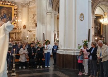 Ragusa, numerosi fedeli alle celebrazioni in onore di Santa Rita nella chiesa dell’Ecce Homo