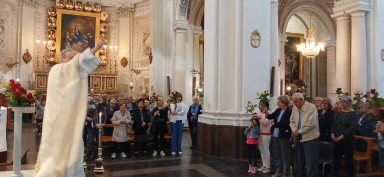 Ragusa, numerosi fedeli alle celebrazioni in onore di Santa Rita nella chiesa dell’Ecce Homo