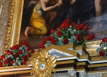 Ragusa, la reliquia di Santa Rita esposta alla venerazione nella chiesa dell’Ecce Homo