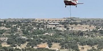Ispica, una mucca è precipitata in un burrone questa mattina in contrada Martorina