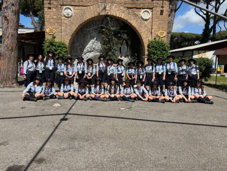 Gli scout Fse Ragusa 3 a Roma per il Giubileo degli adolescenti