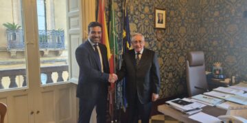 Vittoria, il console onorario della Repubblica di Bulgaria a Messina in visita a palazzo di Città