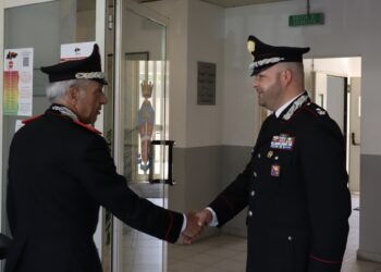 Modica, il generale di divisione Spina in visita al comando compagnia carabinieri