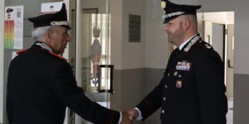 Modica, il generale di divisione Spina in visita al comando compagnia carabinieri