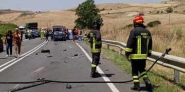 Incidente stradale in contrada Salinella, ferite tre persone