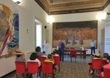 Vittoria, gli studenti del Comprensivo “Vittoria Colonna-Giovanni XXIII” ricevuti dal sindaco