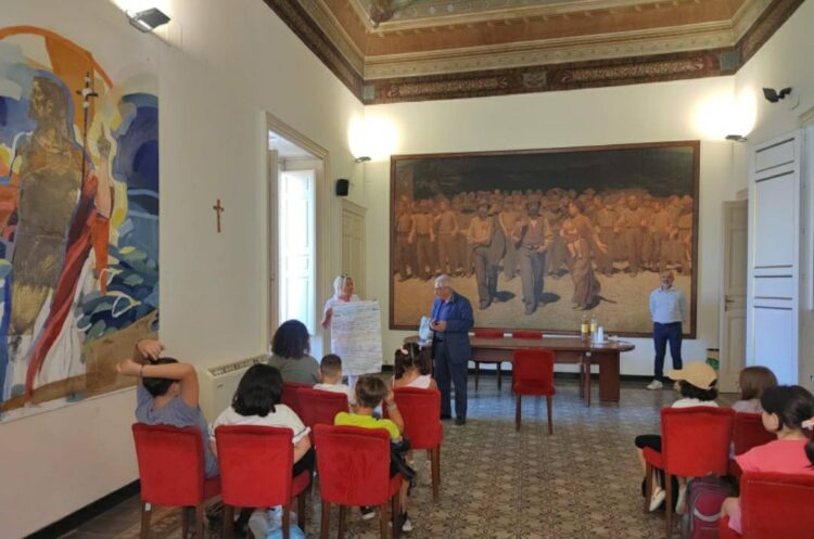 Vittoria, gli studenti del Comprensivo “Vittoria Colonna-Giovanni XXIII” ricevuti dal sindaco