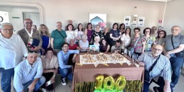 Festeggiati i cento anni di Giorgia Digrandi