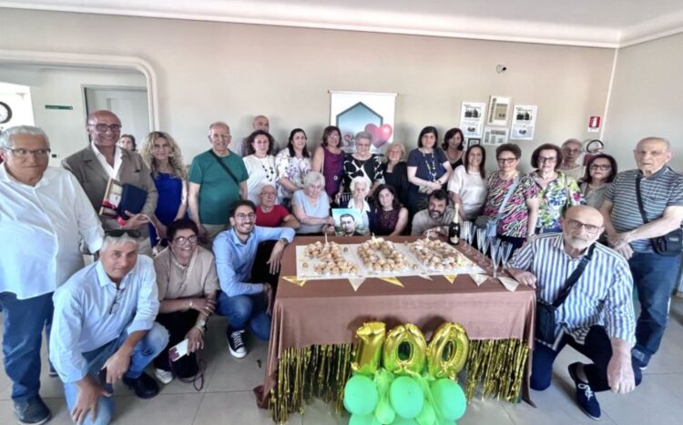 Festeggiati i cento anni di Giorgia Digrandi