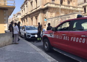 Ragusa, gattino resta intrappolato dentro il vano motore di un’auto: liberato dai vigili del fuoco