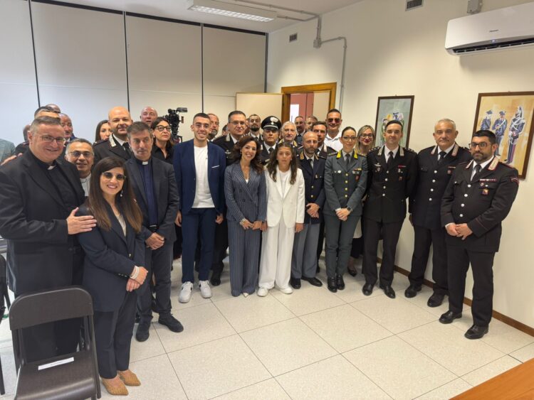 Modica, la sala briefing della Compagnia carabinieri dedicata al luogotenente Cantarella
