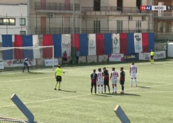 Il Modica calcio vince la gara d’andata della finale nazionale play off