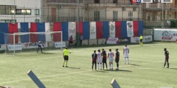 Il Modica calcio vince la gara d’andata della finale nazionale play off