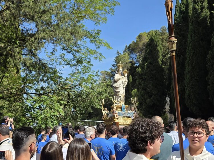 Maria Santissima delle Grazie a Chiaramonte, devoti e fedeli hanno animato la “Sciuta”