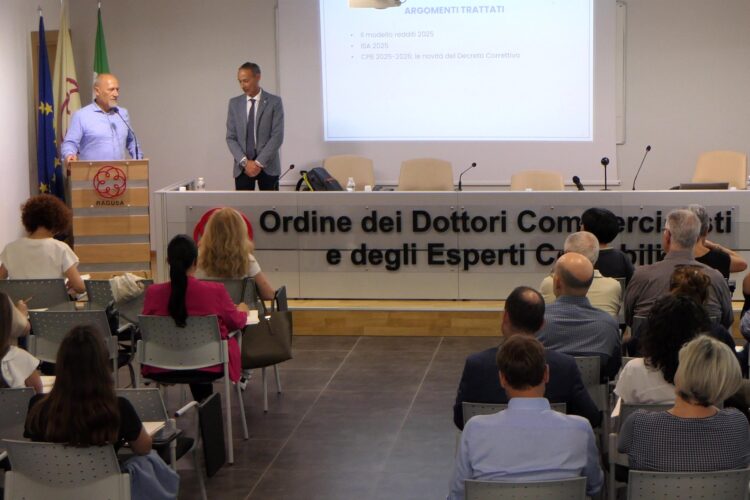 Ragusa, le novità sulle dichiarazioni dei redditi e il momento formativo nella sede dell’Odcec