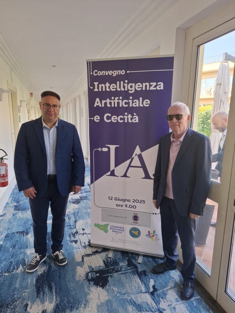 Ragusa, l’Uici iblea all’inaugurazione del nuovo parco macchine della Stamperia regionale Braille di Catania