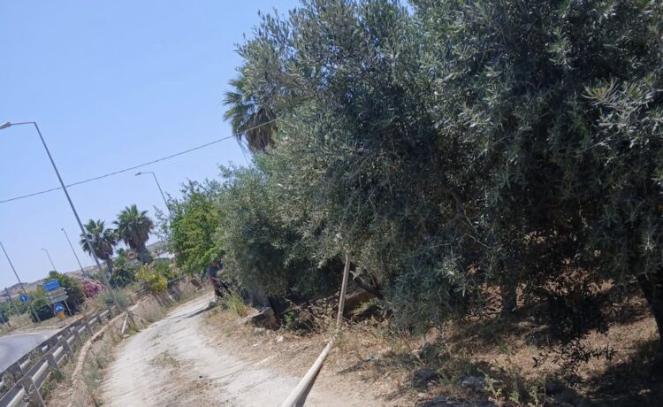 Playa Grande (Scicli), pali della luce divelti: intervento di messa in sicurezza