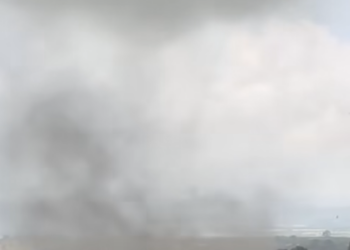 Tromba d’aria nelle campagne del Siracusano