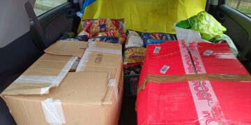 Modica, centoventicinque chili di pasta donati ai ragazzi ucraini fuggiti da guerra e paura